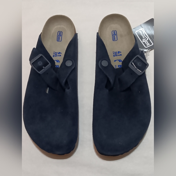 Birkenstock Boston BS Midnight Soft Footbed Narrow EU 41, US Women's 10, Men's 8 - Picture 3 of 6